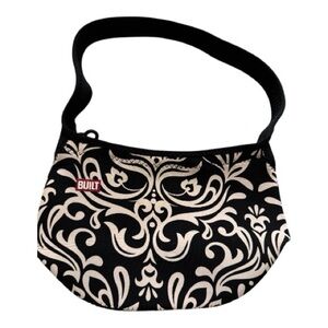 Built NY Neoprene Lunch Tote – Black & Beige Paisley
